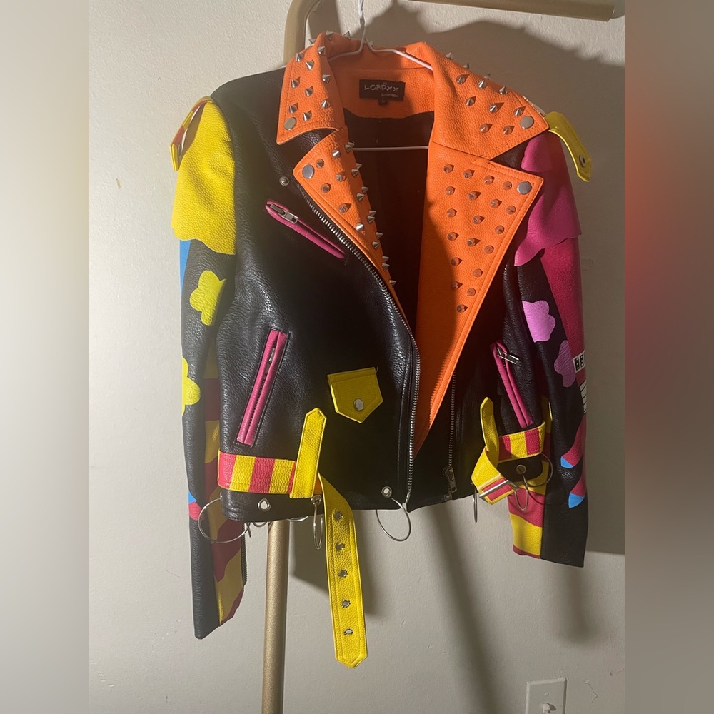 A Beautiful, Unique, Leather Jacket - image 2